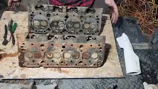 Disassembling a Chevy 350 V8 Cylinder Head: Casting Number 3998991