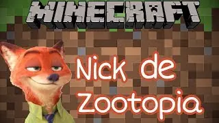 Minecraft - Speed Build #10 Nick Wilde de Zootopia parte 1