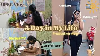 UPSC Motivational Study Vlog💪📚 #upsc #motivation #studyroutine #vlog
