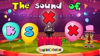 The Letter Xx | Consonant Xx | The Sound of X - English4abc - Phonics song