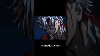 rising dust storm