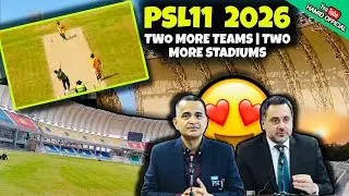 TWO MORE TEAMS💥💥💥 Matches in Peshawar cricket stadium 🏟️ PSL 2026 🏏 PHASE 2 national stadium Karachi