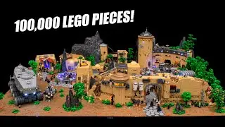 LEGO Star Wars Occupation of Batuu built by 10 people! Dark Times Era RPG Collaboration