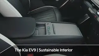 Kia EV9 | Sustainable Interior | Kia Nederland