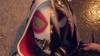 Spider Gwen Venom Suit Transformation NG+ - Marvel's Spider Man 2 Gameplay PC PS5