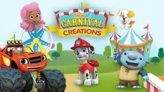 Nick JR Carnival Creations Gameplay - Bubble Guppies , PAW Patrol, Blaze - HD 2015