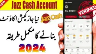 How to Create Jazz Cash account 2025 | Jazz Cash acount banane Ka tarika 2025|Jazz Cash  kasa banaye