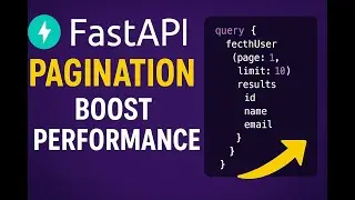 7 Implement Pagination in FastAPI + GraphQL | Optimize Your API Performance! | Use Limit & Offset