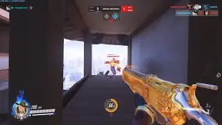 Overwatch Surefour Playing Ashe = Easy Win -Sick Aim-
