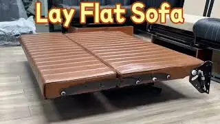 SPACE SAVING VAN CONVERSION FOLD AWAY BENCH BED SLEEPER