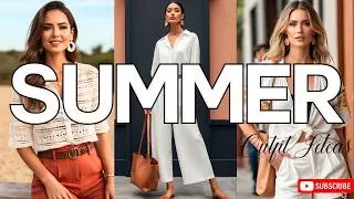 15 Easy Summer Outfits 2025 🌞 | Chic, Comfy & Casual Fashion Ideas for Effortless Style