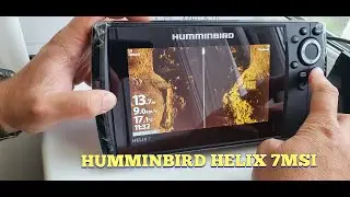 Humminbird Helix 7 g3 msi  unboxing/ Распаковка эхолота Хамминберд Хеликс 7 ген3