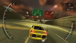 Airport Freeway fastest time 33.00 on Toyota Celica in Need for Speed Underground 2