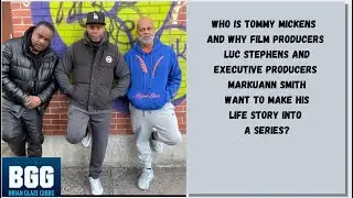 LUC STEPHEN & MARKUANN SMITH IS ABOUT TO BRING THE TOMMY MICKENS SERIES TO LIFE.