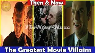 Top 25 Greatest Movie Villains Of The 1990s Then and Now | Top  Movie Villains Before & After - 1