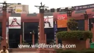 Ansal Plaza shopping Mall in Delhi : early footage