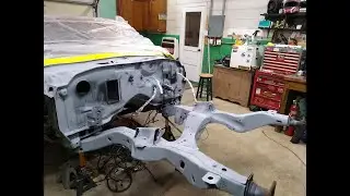 1975 Monte Carlo Ready to paint the firewall Montes Garage