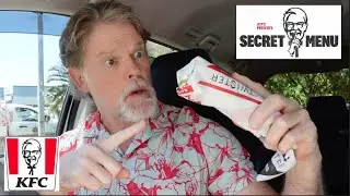 Обзор KFC Poppin Twister (новый секретный пункт меню KFC)