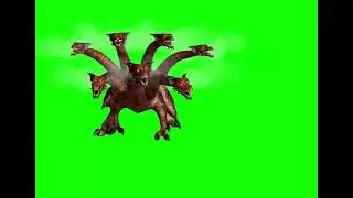 Free Download 7 Head Dragon Green Screen | VFX | Chroma Key | Film | FYP | #trending #viral FYP