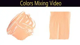 Which Two Colors Mix To Make Peach Fuzz Color