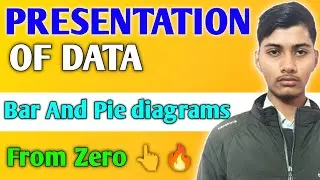 📊 Diagrammatic Presentation of Data Bar & Pie Diagram Explained Very Easy | Class 11 Statistics