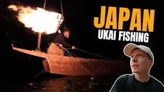 Ancient Japanese Tradition of Fishing with Birds in Gifu Japan 🇯🇵 | Ukai Fishing | Cormorant Fishing