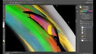 7th Digital speed painting improv by our lead EjProject artist, courtesy of www.ej-artclass.com
