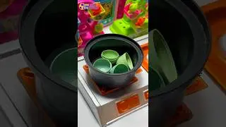 Satisfying with Unboxing & Review Miniature Kitchen Set Toys Cooking video | ASMR toys video