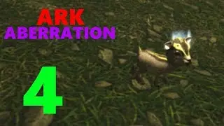 [4] Taming A Ravager + Baby Shinehorn! (Ark Aberration)