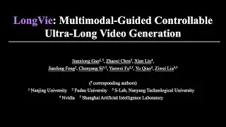 LongVie: Multimodal-Guided ControllableUltra-Long Video Generation