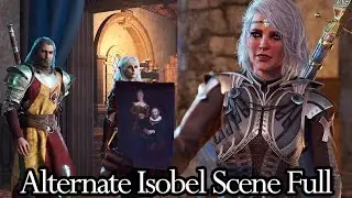 RARE Alternate Marcus Scene + How to Get Isobel's Family Portrait Scene Baldur's Gate 3