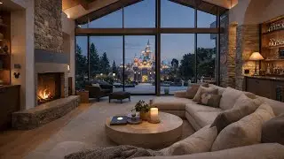 Cozy at the Disney New Years Winter Lodge