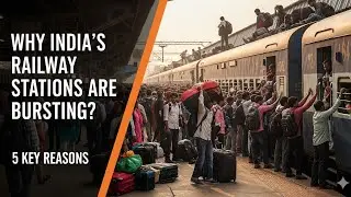 Why Are Indian Railway Stations So Crowded? | Explained!