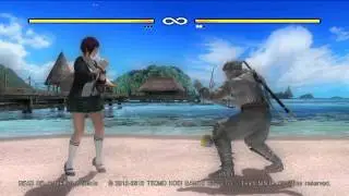 DOA5U MILA vs HAYABUSA - Zack Island