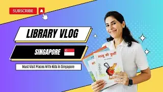 Exploring Punggol Regional Library: A Book Lover's Paradise | Singapore Vlog