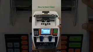 How to Dust clean Currency Cash Sorting Machine| Sorter Counter Dust Cleaning|