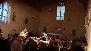 Xilophone et saxo  Eglise de jupile