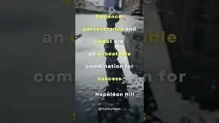 Success Equation: Patience, Perseverance, and Sweat! 💪 #shorts  #motivation  #inspiration  #success