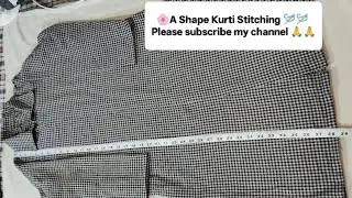 ✨A Shape Kurti stitching 🪡🪡@BK_boutique54