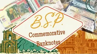 Exquisite collection of Philippine Commemorative Banknotes of the B.S.P.