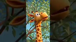 Wild Animal - Giraffe #Shorts #trendingshorts #viralshorts #wildanimals #giraffe