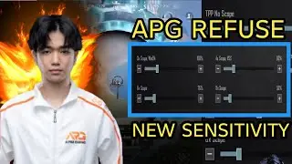 APG REFUSE|99% PUBG AIM ACCURACY SENSITIVITY SETTING🎯100% REAL SENSITIVITY🚨