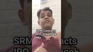 IPO/SRM Contractors IPO Detailed Analysis/SRM Contracts IPO Review/Apply or Not/GMP/Market/NSE/BSE