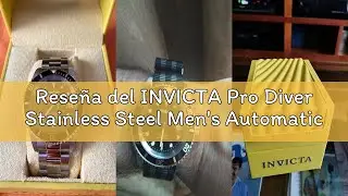 Rese&ntilde;a del INVICTA Pro Diver Stainless Steel Men's Automatic Watch - 40mm