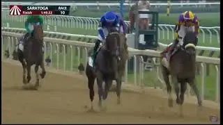 Sovereignty wins the Jim Dandy at Saratoga. July 26th, 2025