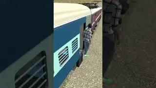 Indian railway game train game Indian real games#shotsfeed #gaming #trending