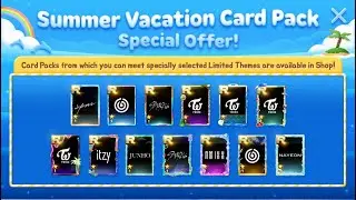 SUPERSTAR JYP | PURCHASING SUMMER VACATION CARD PACK