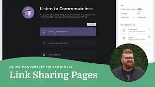 How to create a link-in-bio page using ConvertKit