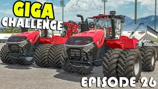 MEGA CANOLA Seeding OPERATION w/ CASE STEIGER | $100M GIGA FARM - Farming Simulator 25