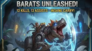 JUNGLE DOMINANCE : BARATS UNLEASHED! @MobileLegends5v5MOBA #mobilelegends 